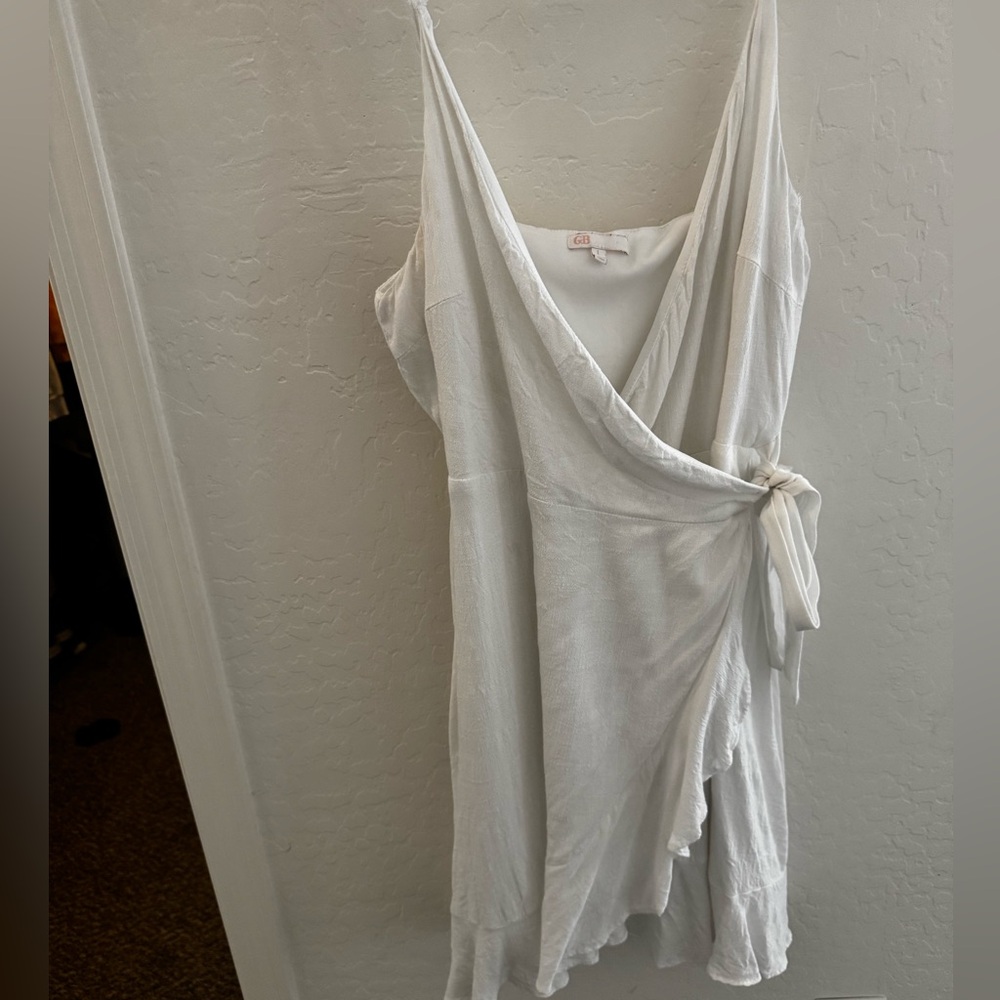 Gianni Bini White Wrap Dress